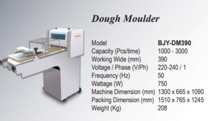 Máy cán bột Berjaya BJY-DM390