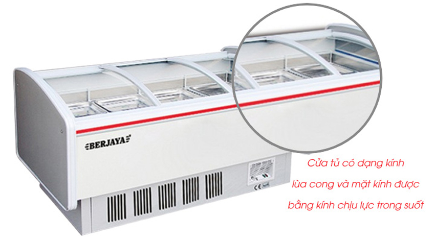 Tủ đông trưng bày Berjaya BJY-DFGD518