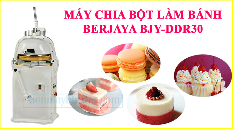 Máy chia bột vo tròn Berjaya BJY-DDR30