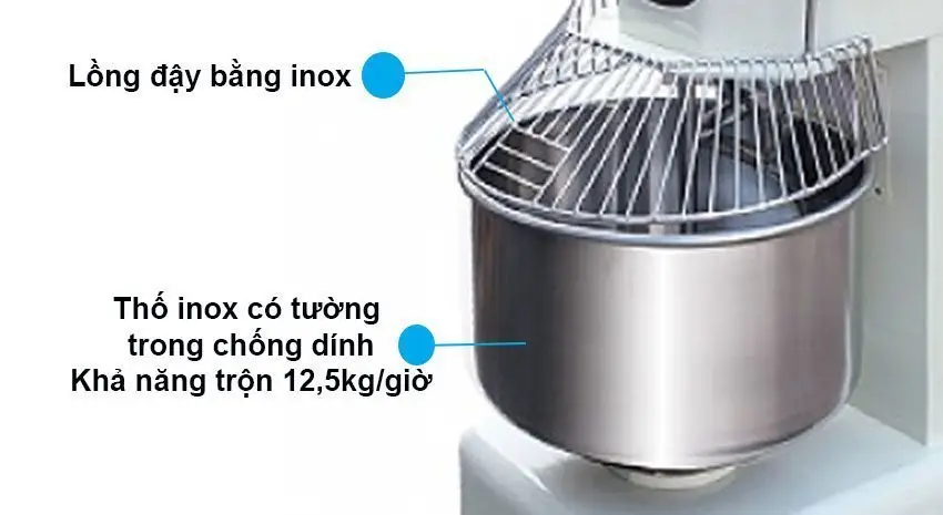 Máy trộn bột hai tốc độ Berjaya BJY-SM30D