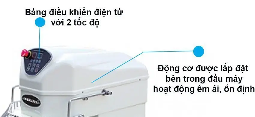 Máy trộn bột hai tốc độ Berjaya BJY-SM30D