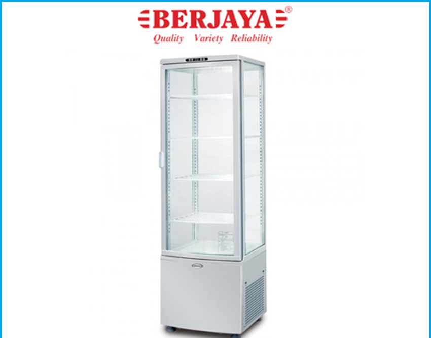 Tủ mát trưng bày cánh kính Berjaya BJY-4GDC235CD