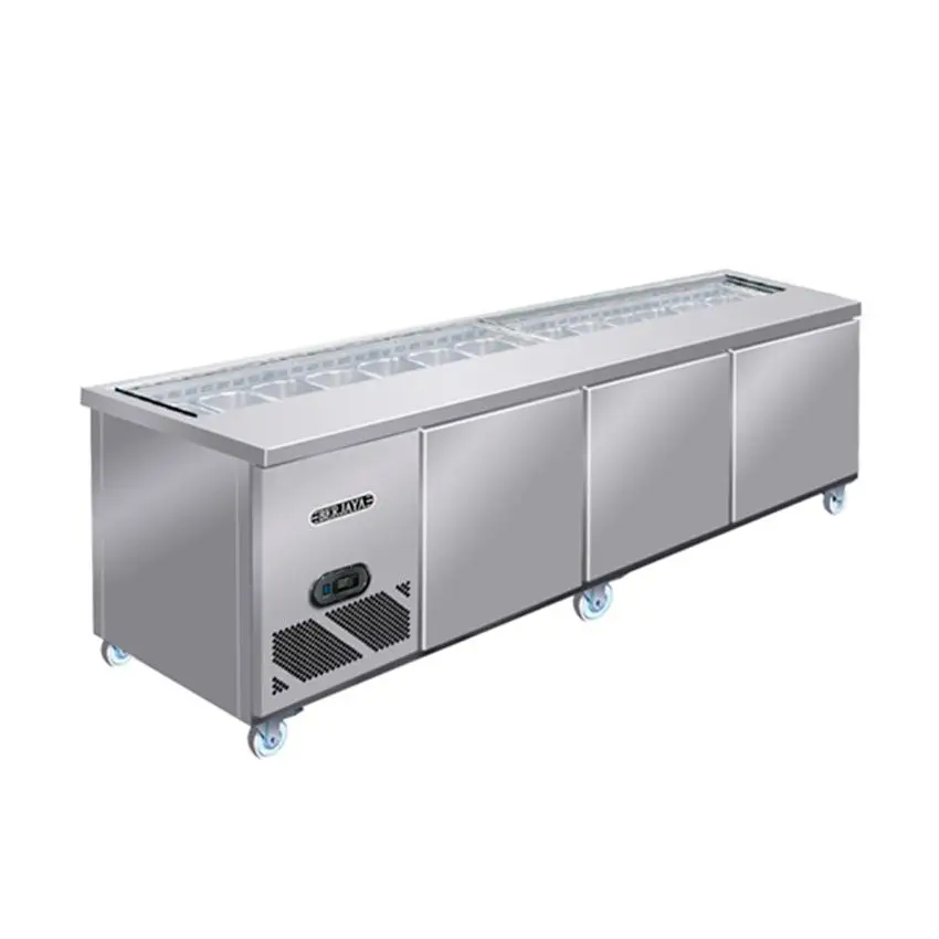 Bàn mát salad sandwich Berjaya BS3D/SSCF8/Z