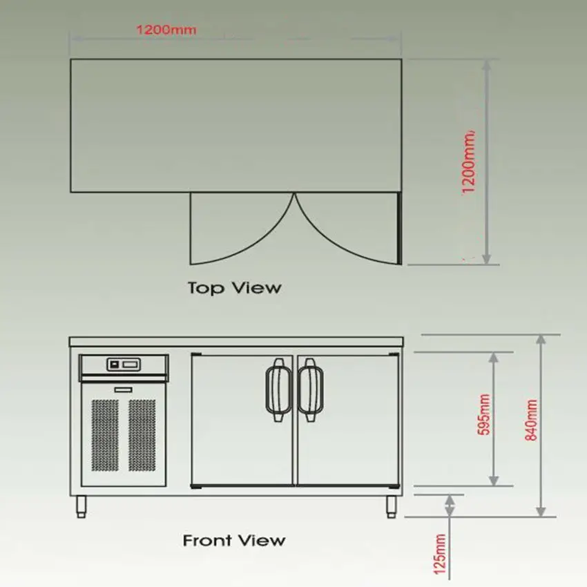 Bàn đông 2 cánh Berjaya BS 2DF4/C 