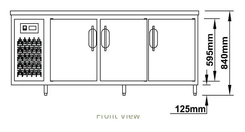 Bàn mát 3 cánh Berjaya BS 3DC8/Z