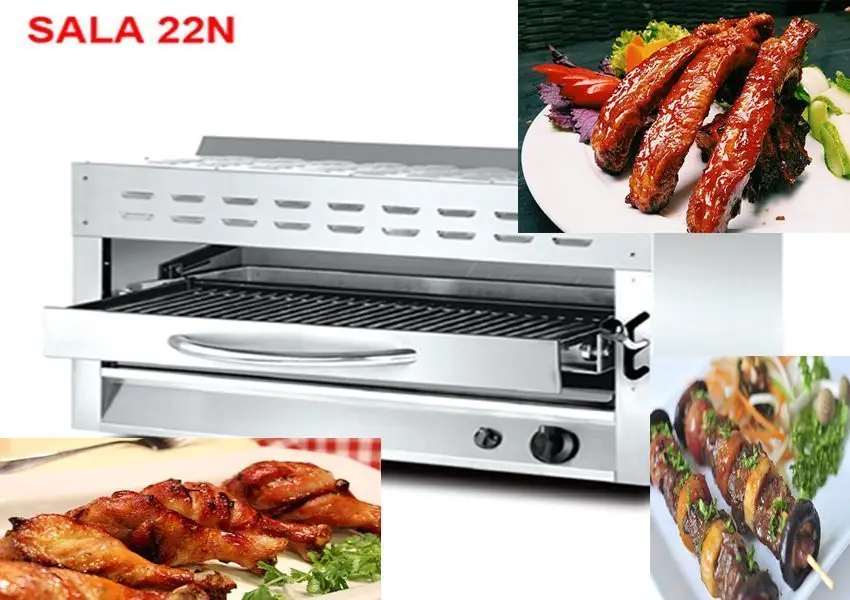 Lò nướng Salamander dùng gas Berjaya SALA22N