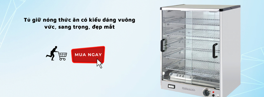 Tủ giữ nóng thức ăn Berjaya NFW50-2