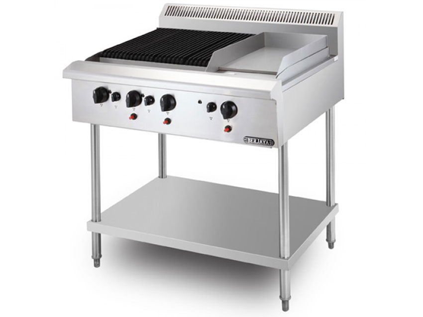 Bếp nướng có chiên phẳng Berjaya CB3BGG1BFS-17