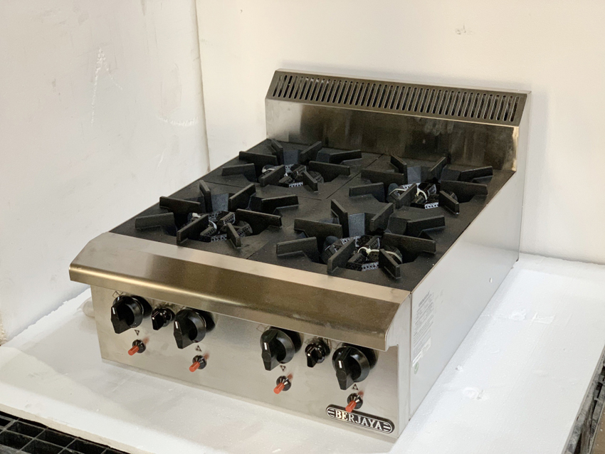 Bếp âu 4 họng chân đứng Berjaya OB4FS-17