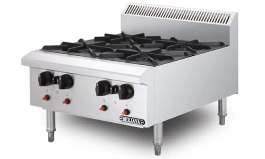 Bếp âu 4 họng dùng gas Berjaya OB4-17