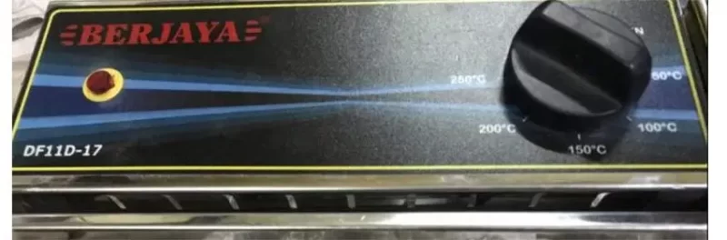 Bếp chiên nhúng điện đôi Berjaya DF11D-17