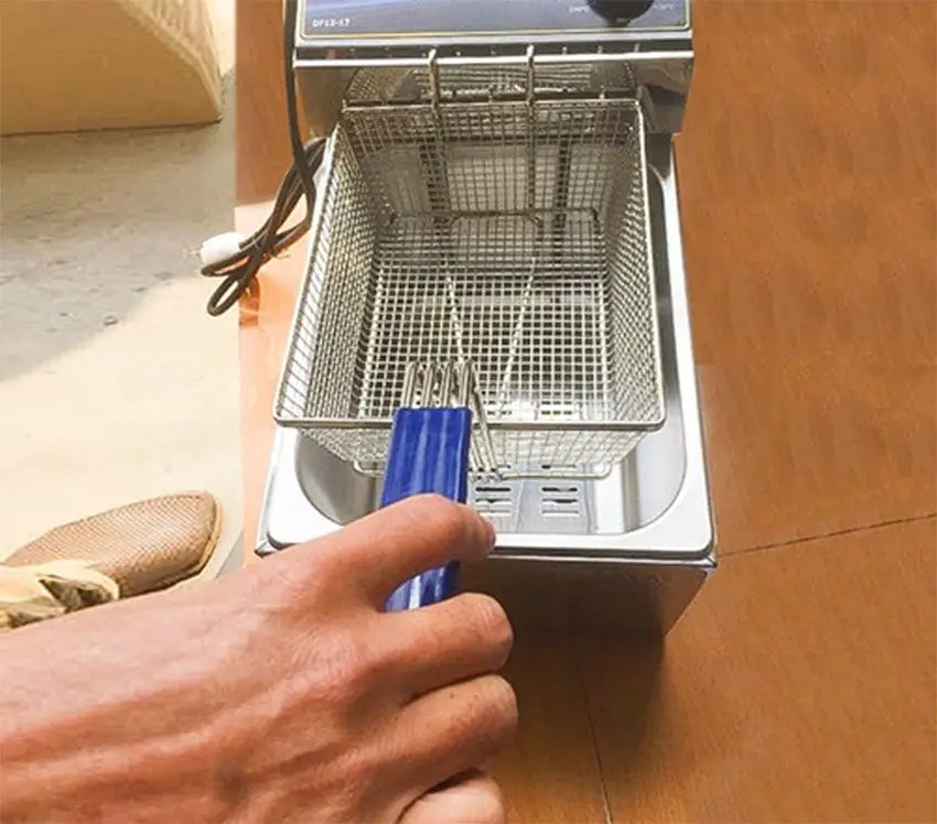 Bếp chiên nhúng đơn có chân Berjaya FSSDF12