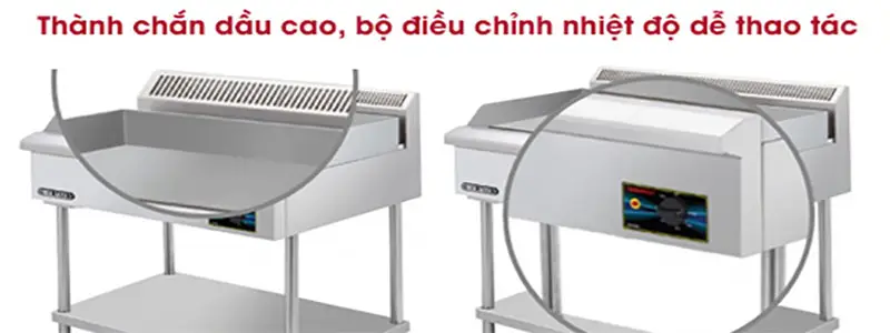 Bếp chiên phẳng công nghiệp Berjaya EG5250FS-17