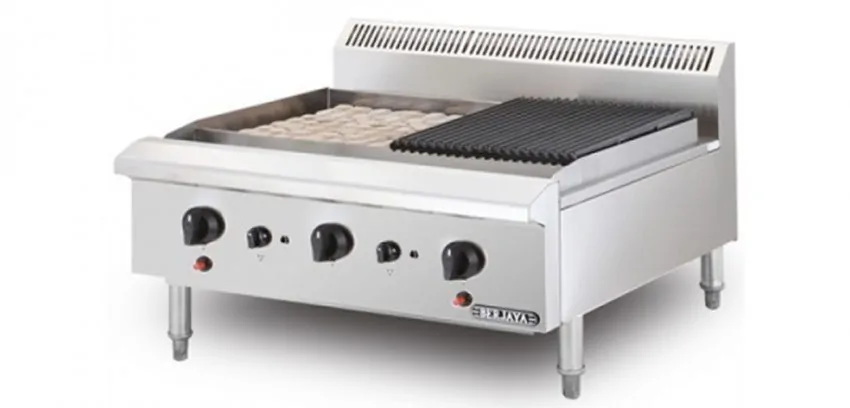 Bếp nướng dùng gas có chân Berjaya CB3BFS-17