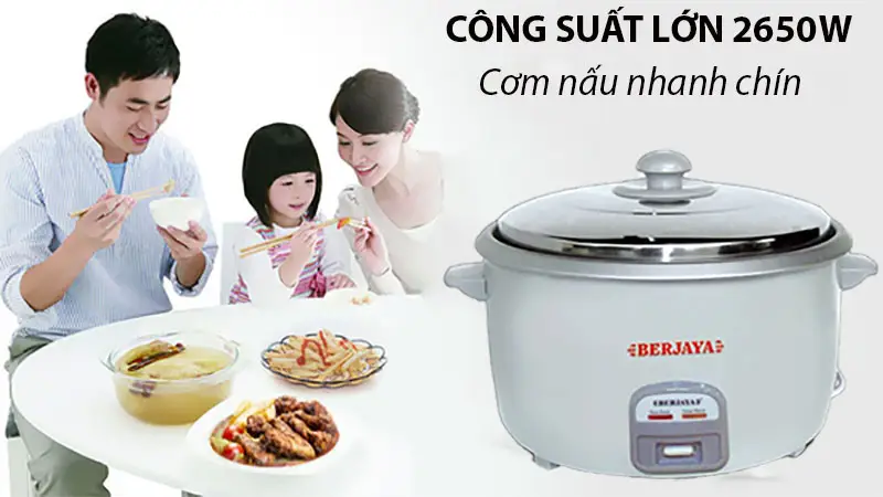 Nồi cơm điện Berjaya BJY-ERC64-N