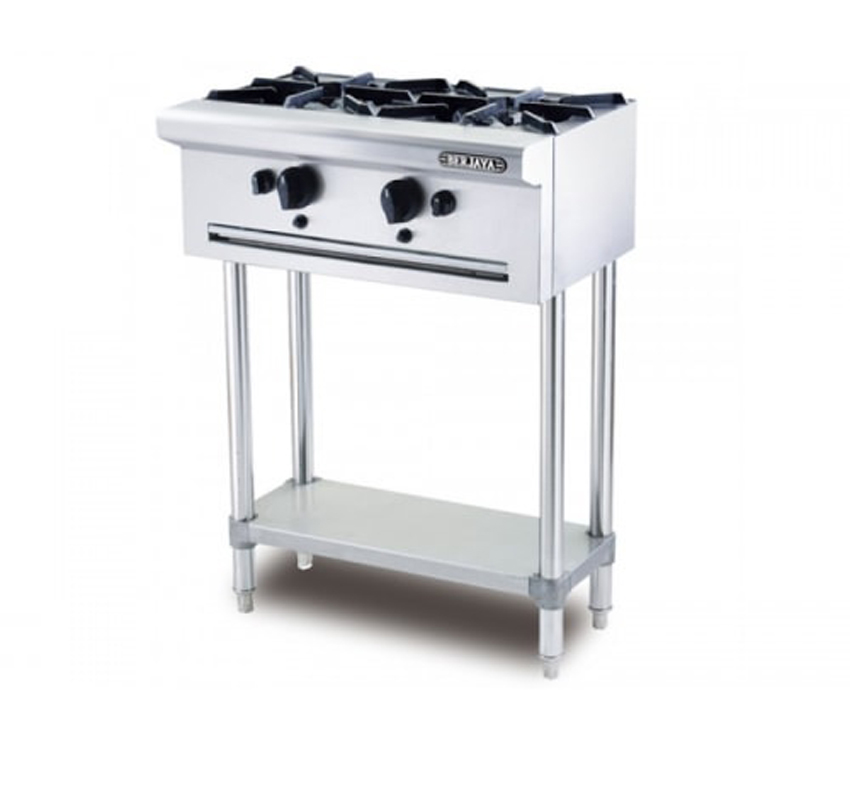 Bếp âu 2 họng dùng gas Berjaya OB2S