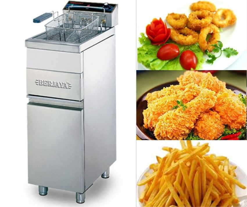 Bếp chiên nhúng gas Berjaya GDFE1BFS-17