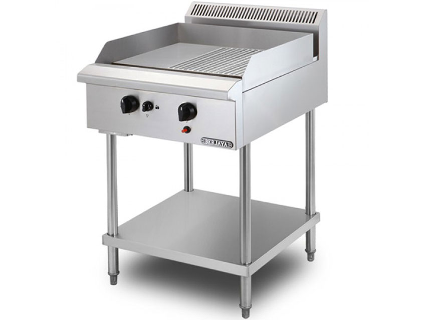 Bếp nửa phẳng nửa nhám gas Berjaya GG2BHR-17