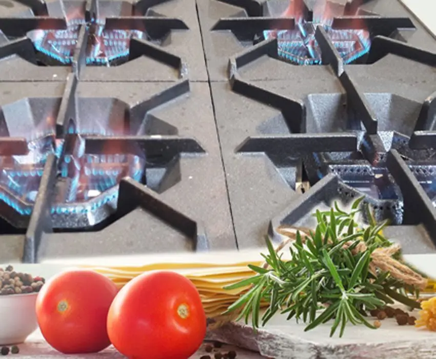 Bếp âu 4 họng chân đứng Berjaya OB4FS-17