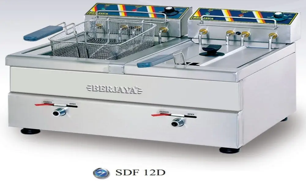 Bếp chiên nhúng đôi Berjaya SDF12D