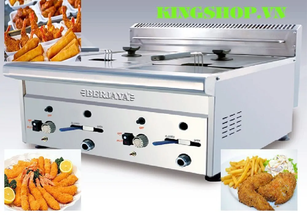 Bếp chiên nhúng gas Berjaya GDF11D