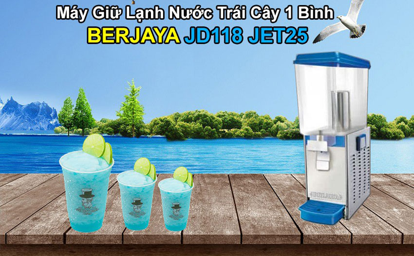 Máy giữ lạnh nước trái cây Berjaya JD 118 Jet 25