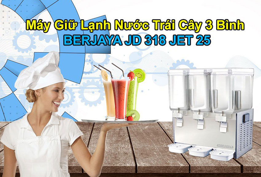 Máy giữ lạnh nước trái cây Berjaya JD 318 Mix 25
