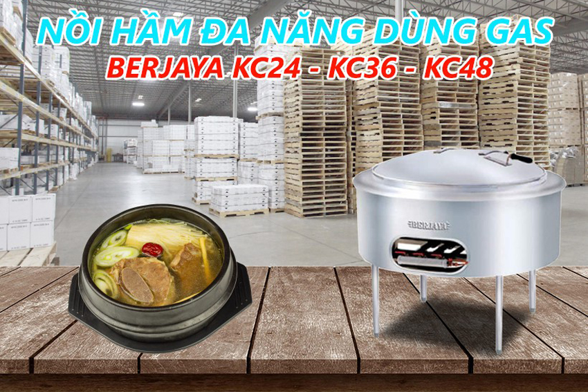 Nồi nấu dùng gas Berjaya KC36