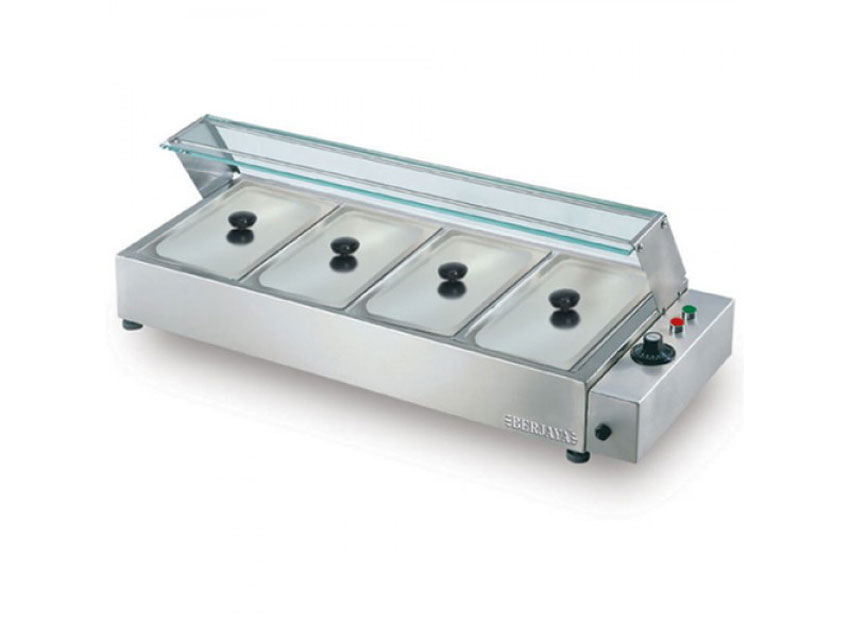 Quầy giữ nóng thức ăn Berjaya BMC 4