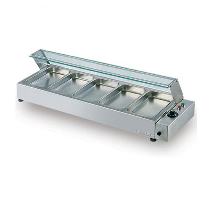 Quầy giữ nóng thức ăn Berjaya BMC 5WC