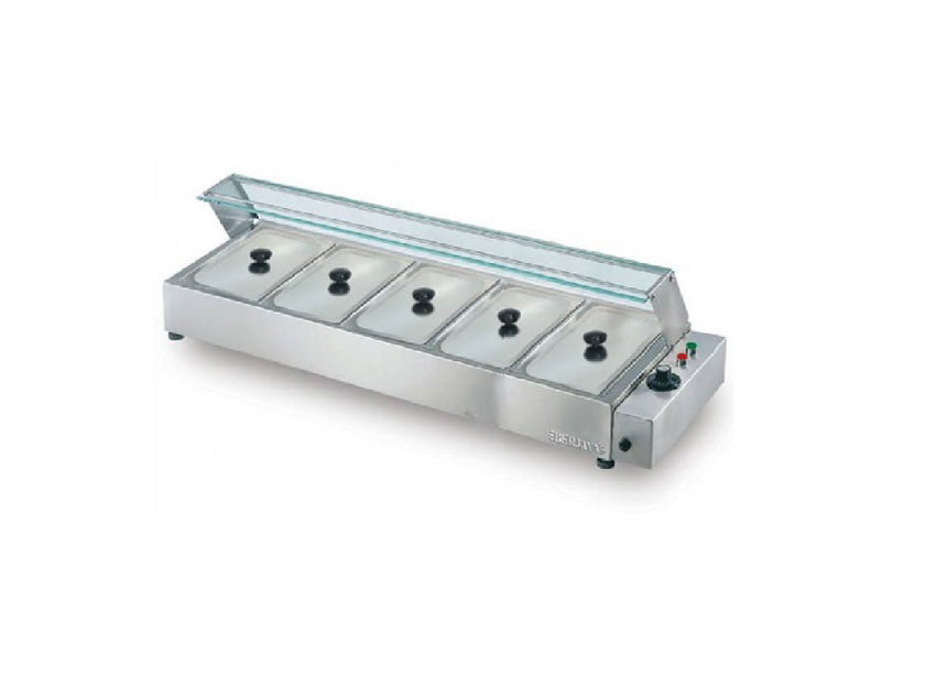 Quầy giữ nóng thức ăn Berjaya BMC 5WC